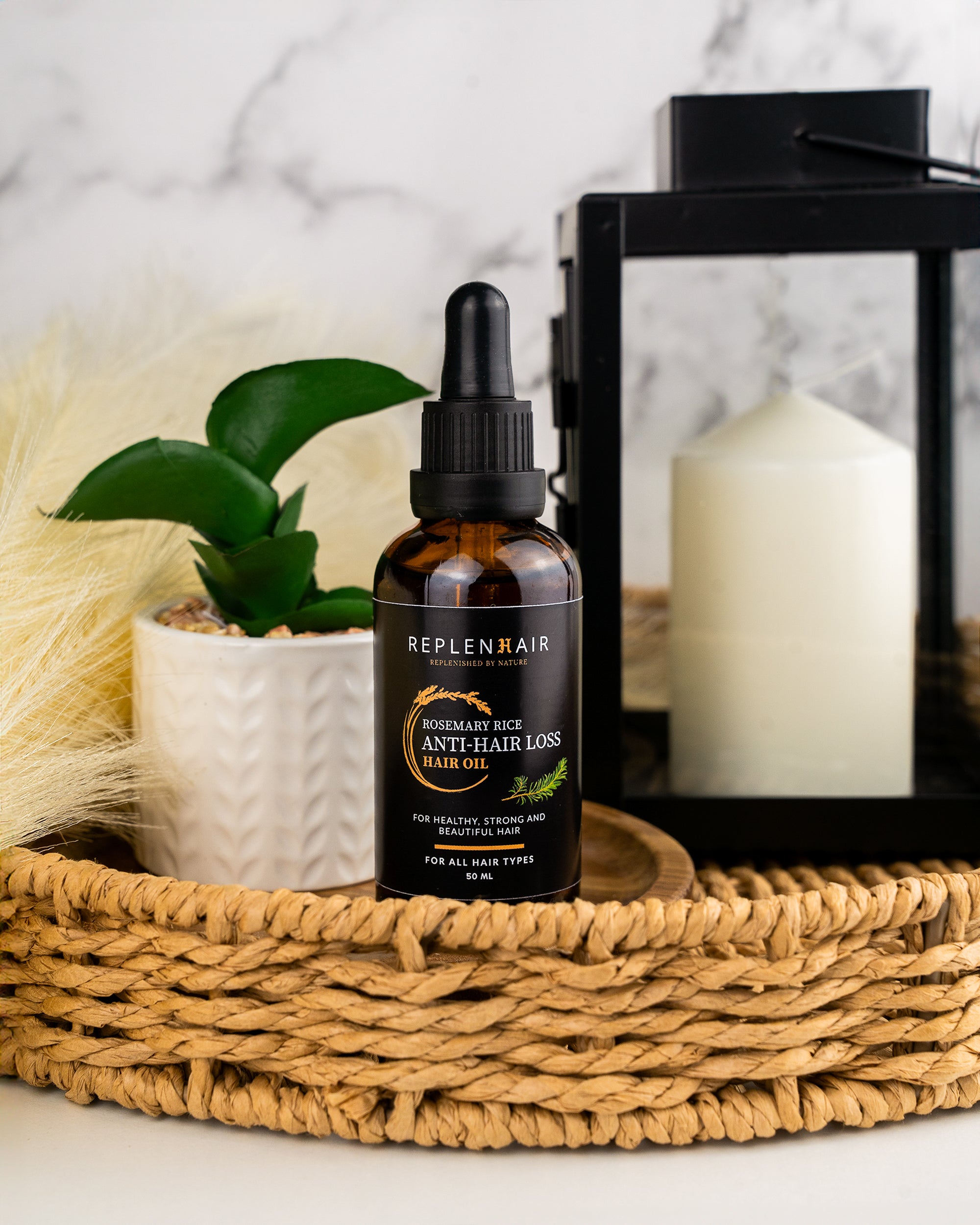 Rosemary Anti-Hair Loss Oil for Hair | Rosemary Oil - Replenhair