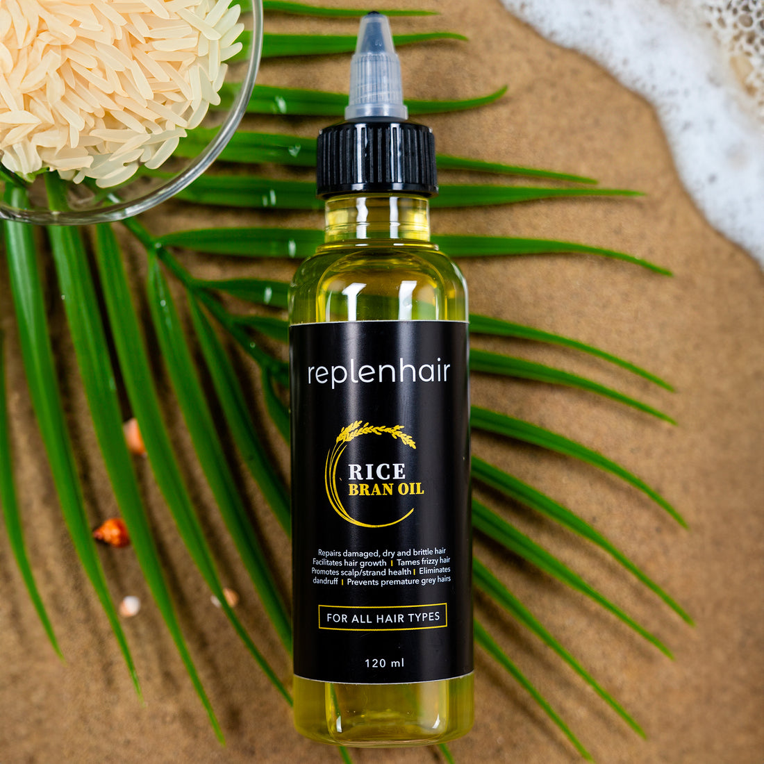 Rice Bran Hair Oil