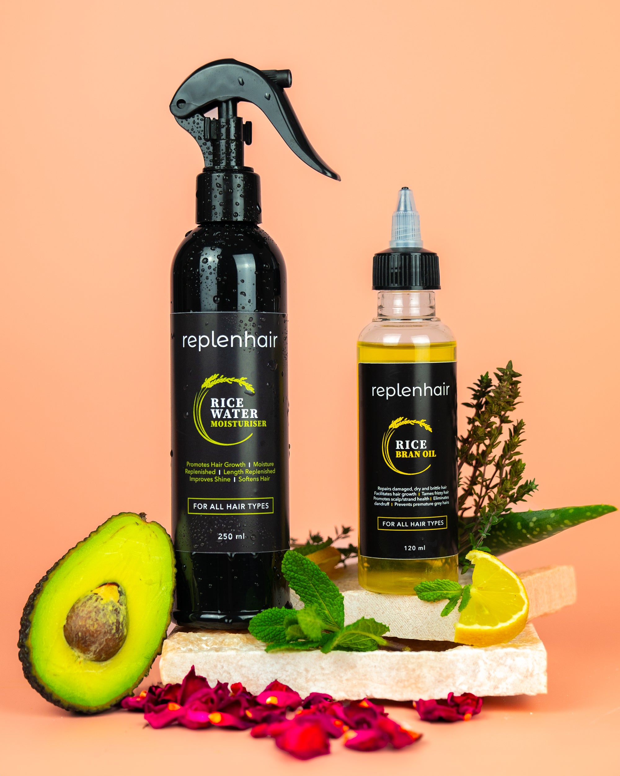 Rice Water Hair Growth Bundle - Replenhair