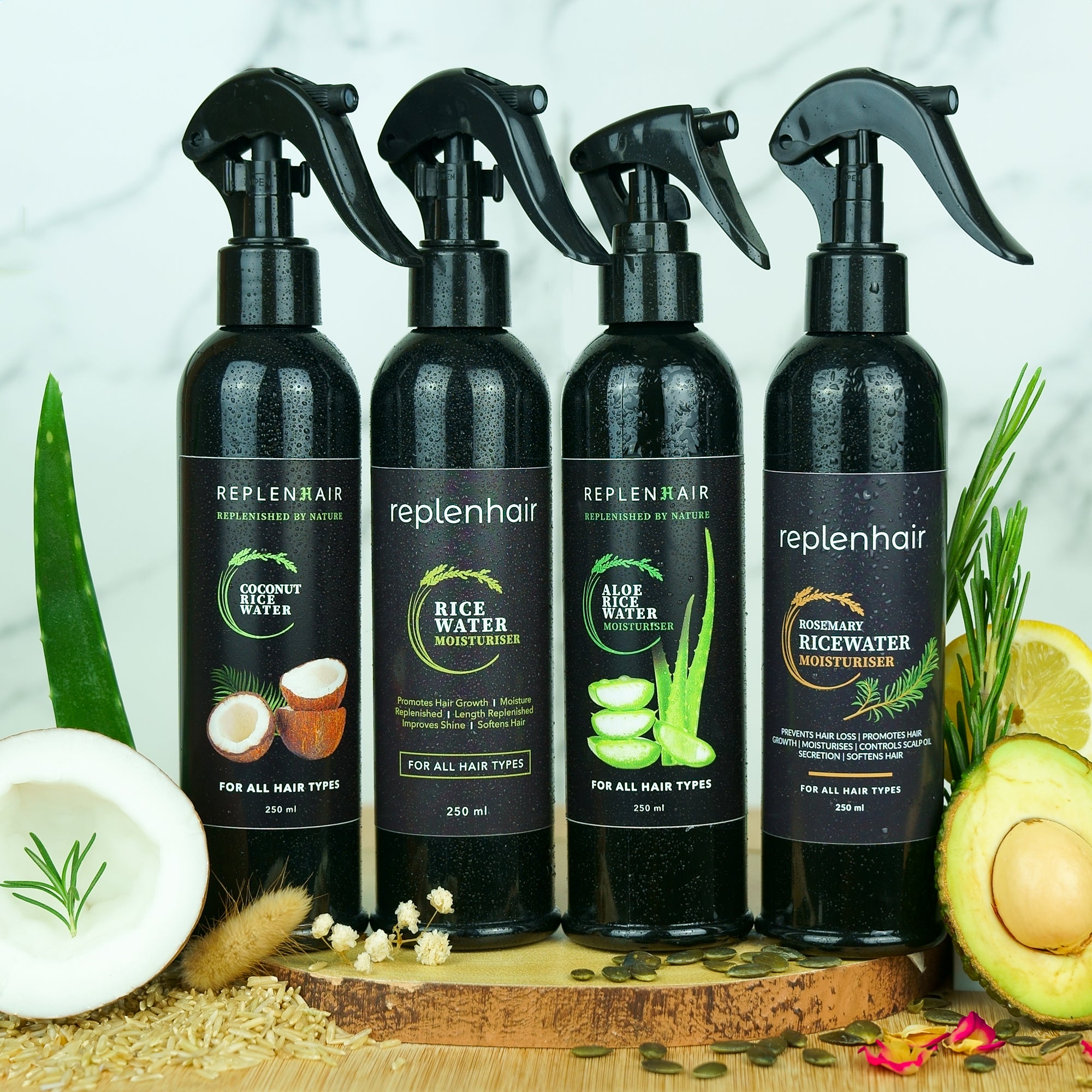 Replenhair Complete Moisturising Spray Bundle Set