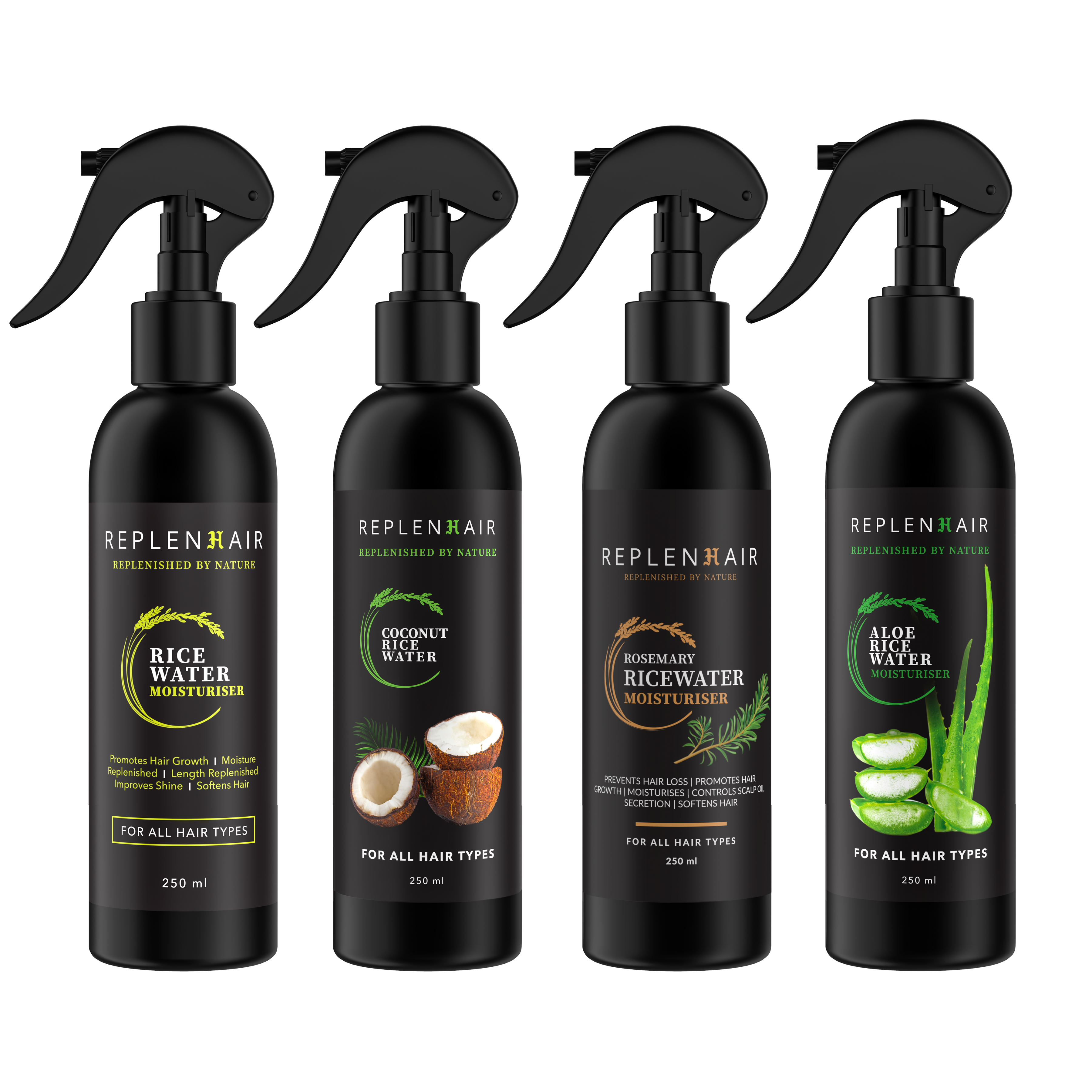 Replenhair Complete Moisturising Spray Bundle Set