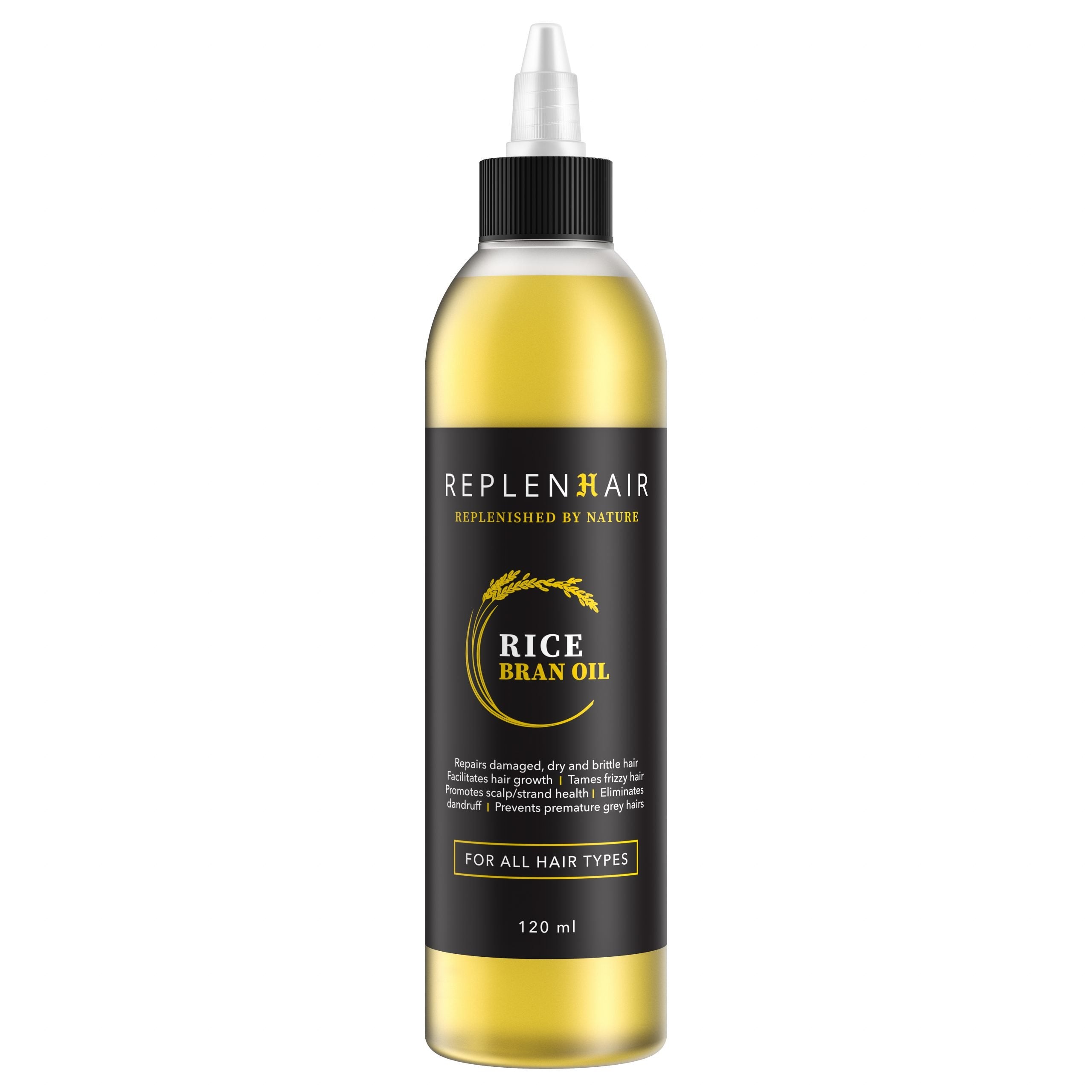 Organic Rice Bran Oil for Hair