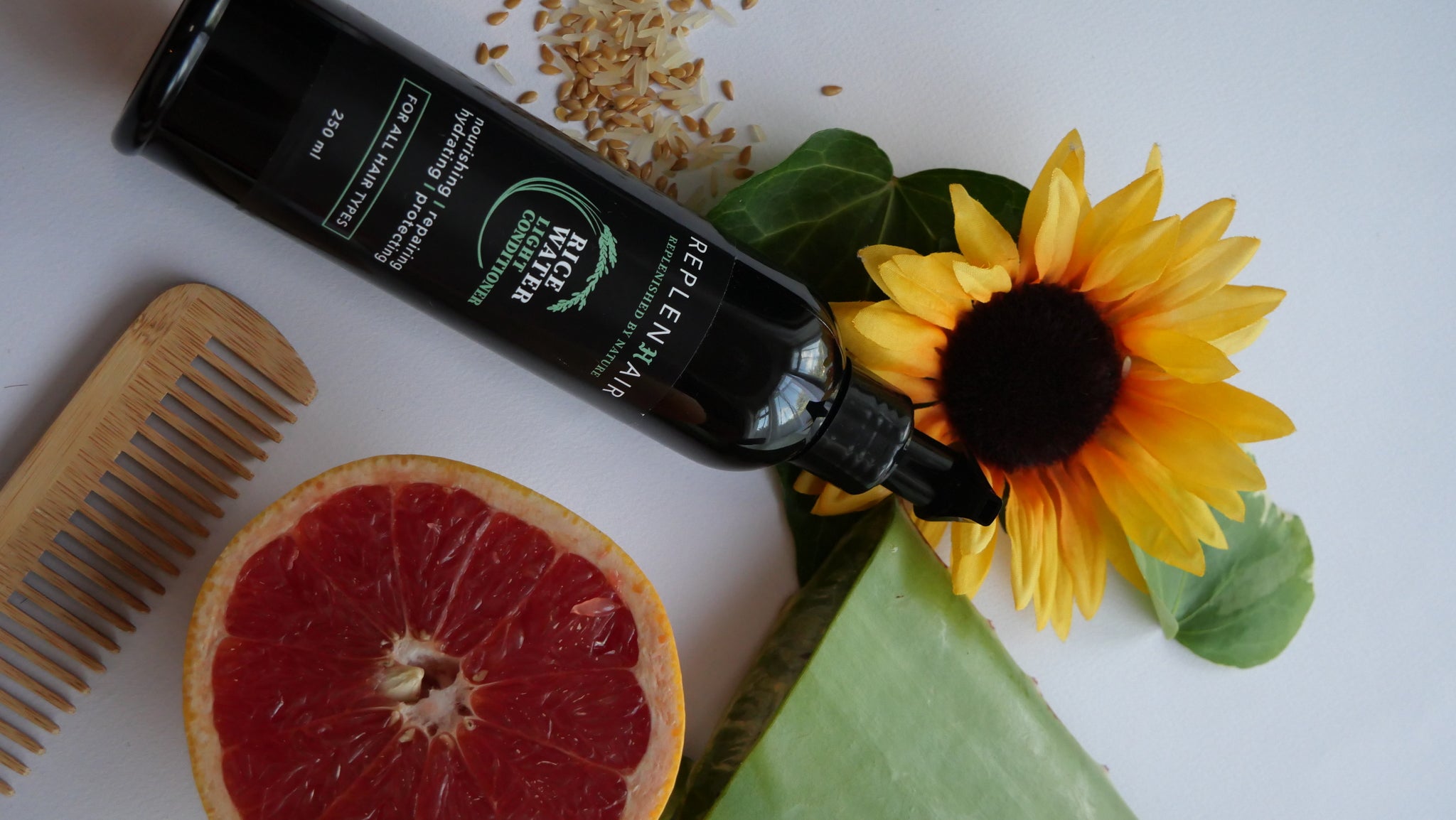 Rice Water Light Hair Conditioner | Revitalize & Strengthen for Smooth, Tangle-Free, Shiny Hair - Replenhair