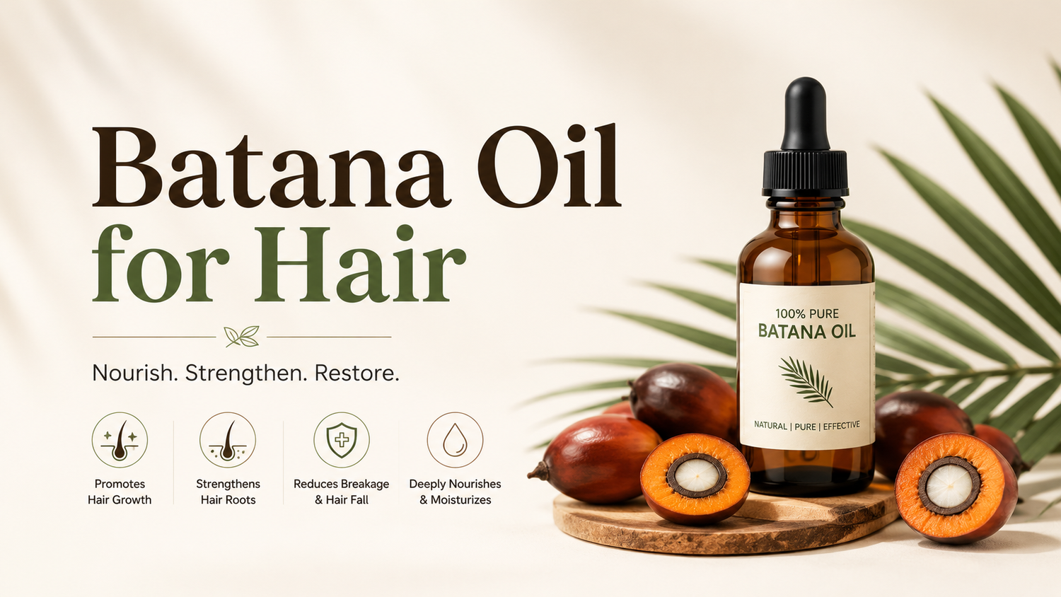 Batana Oil for Hair: Benefits, How to Use It, and What to Expect