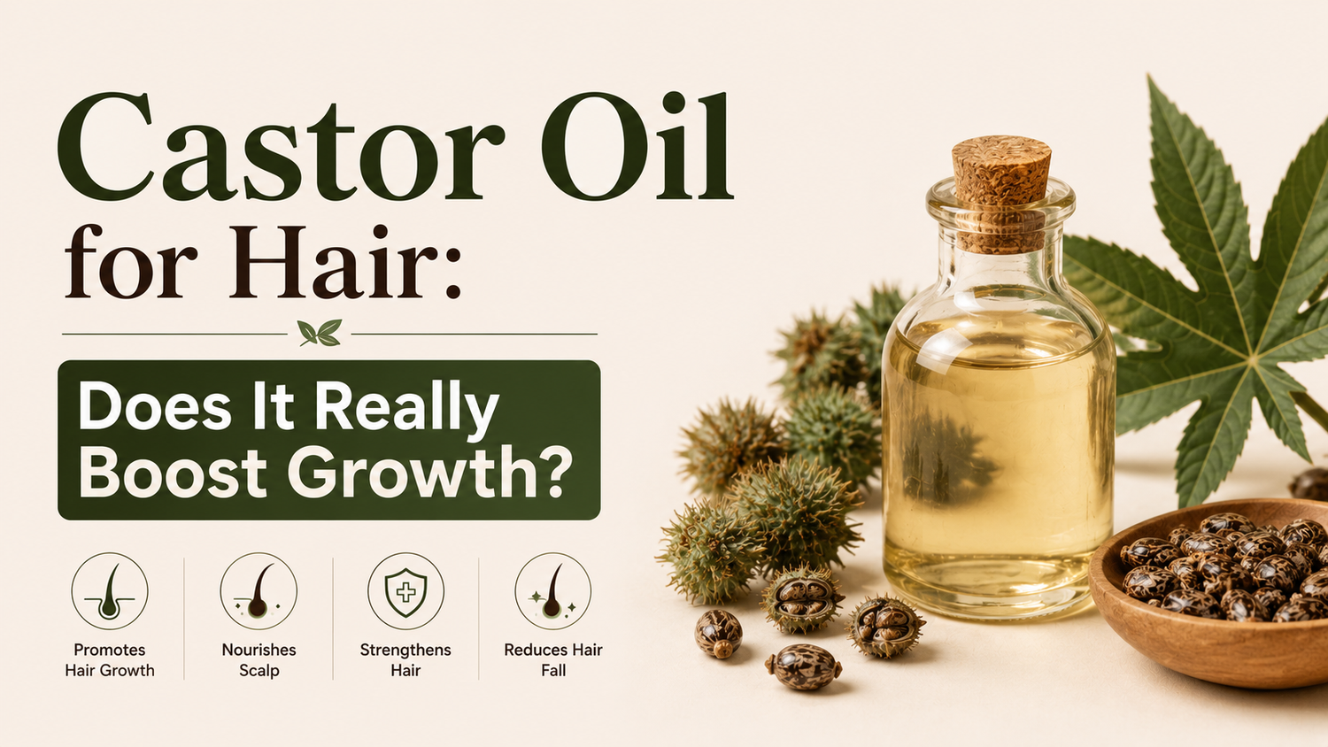 Castor Oil for Hair: Does It Really Boost Growth?