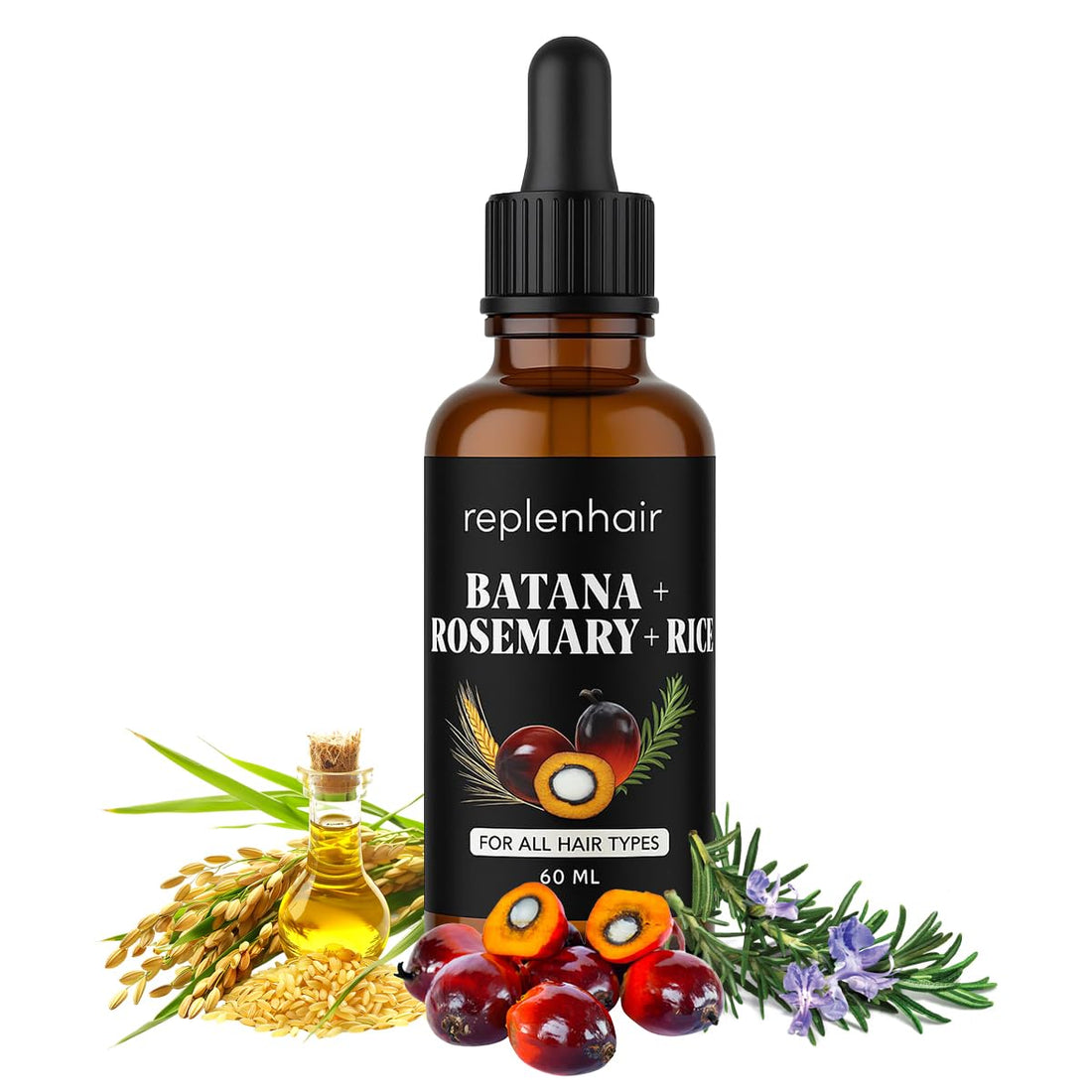Rosemary Rice &amp; Batana Oil for Hair Growth