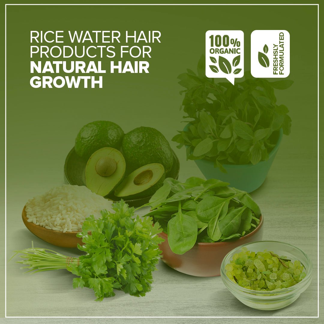 Aloe Rice Water Hair Moisturiser Spray - Replenhair