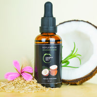 Coconut Rice Hair Oil - Natural Hair Growth & Anti-Dandruff Treatment for All Hair Types