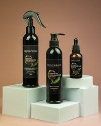 Rosemary Rice Anti-Hair Loss Solution Set | Reduces Hair Loss - Replenhair