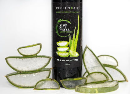 Aloe Rice Water &amp; Aloe Rice Oil - Replenhair