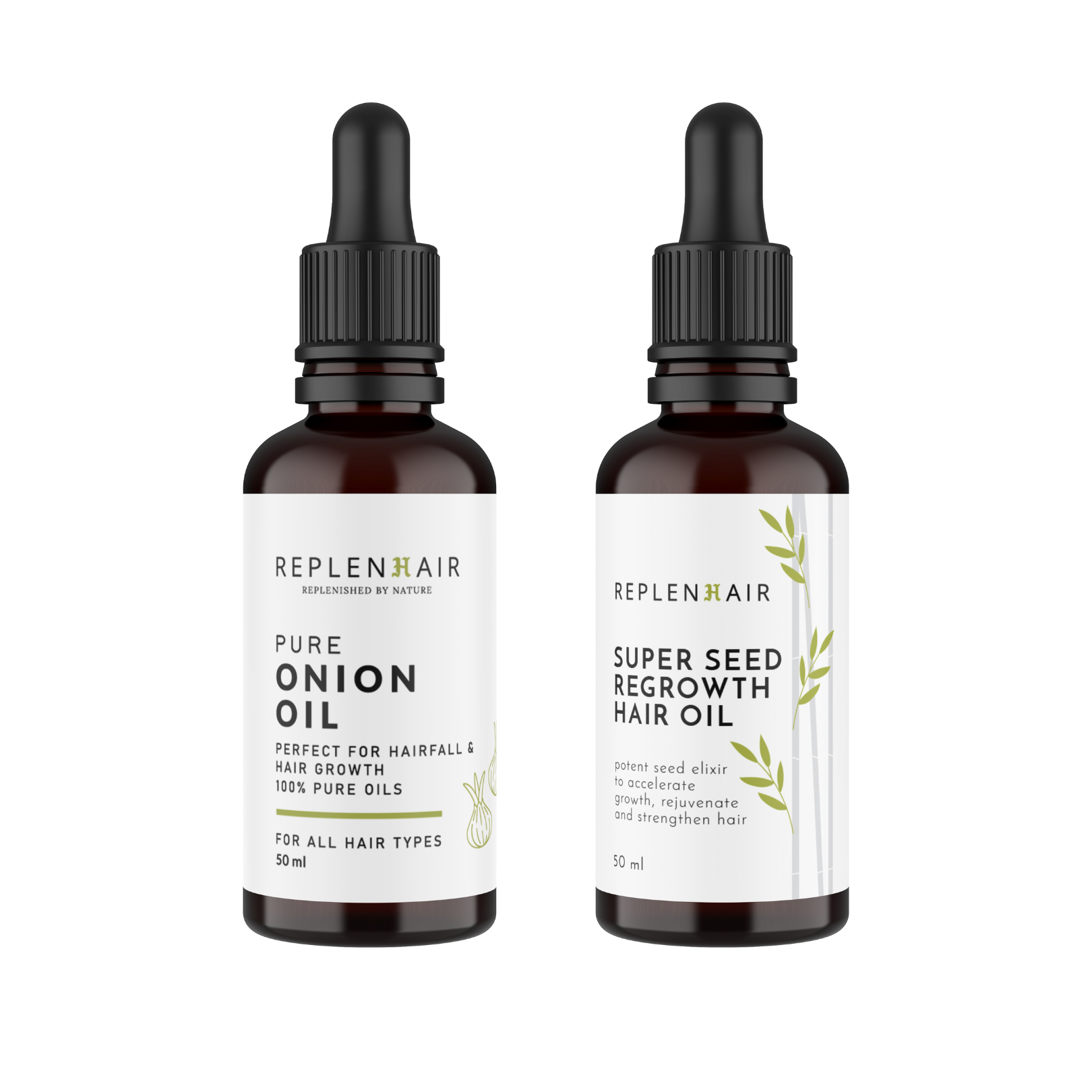 Onion Hair Oil and Super Seed Hair Oil Combo