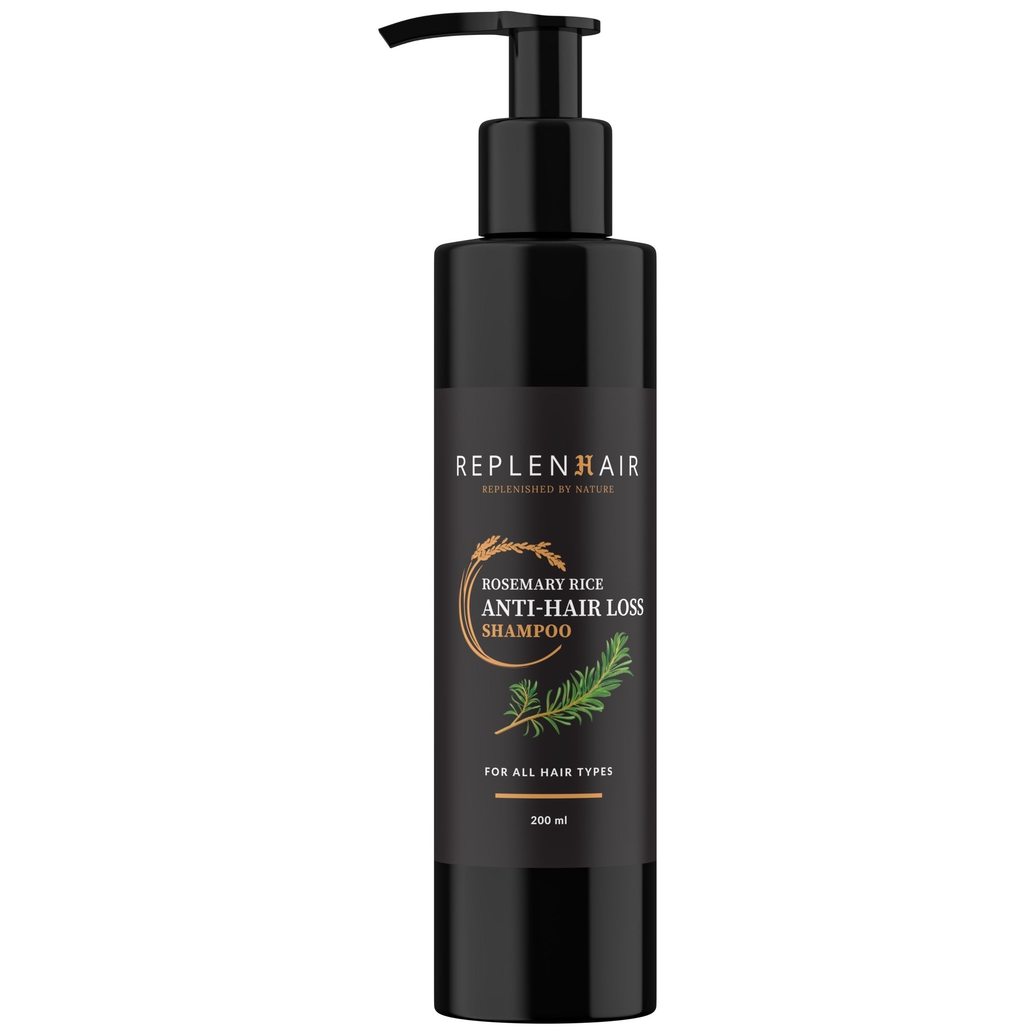 Replenhair Rosemary &amp; Ricewater Hair Cleansing Shampoo Bundle - Replenhair