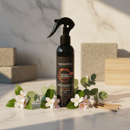 Batana Rice Water Moisturising Spray - Lifestyle Shot