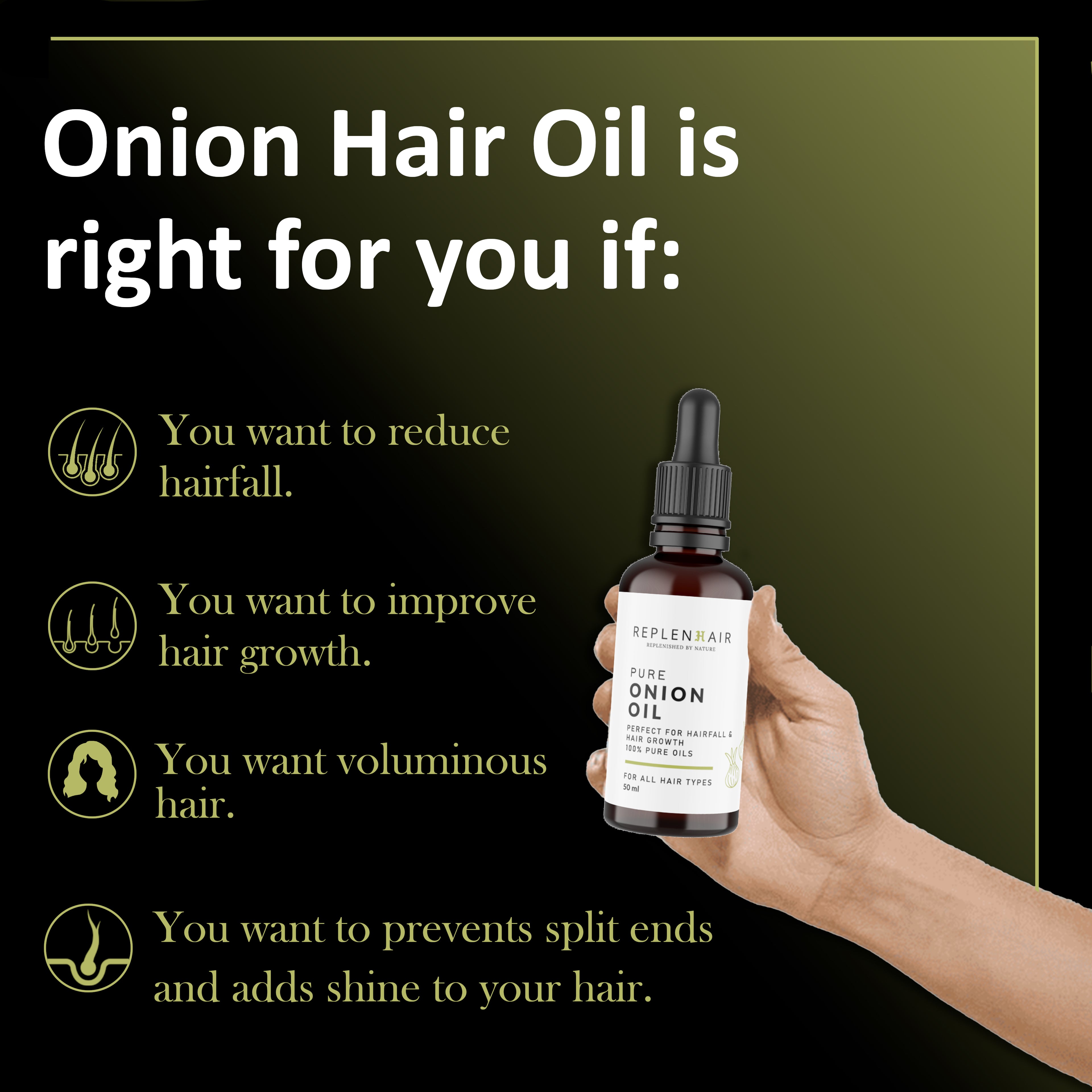 Onion Hair Oil and Super Seed Hair Oil Combo