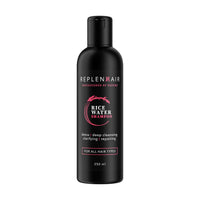 Replenhair's Rice Water Shampoo contains the power of rice water and other organic ingredients to gently cleanse your hair and promote hair growth. This shampoo will leave your hair feeling nice and soft after daily use.