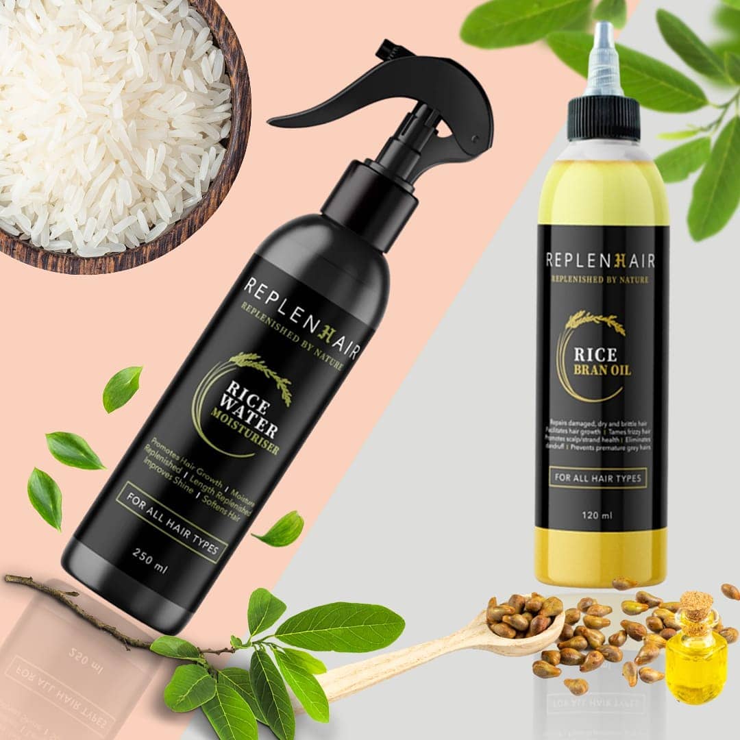 Rice Water Hair Growth Bundle for Hair Loss and Damaged Hair