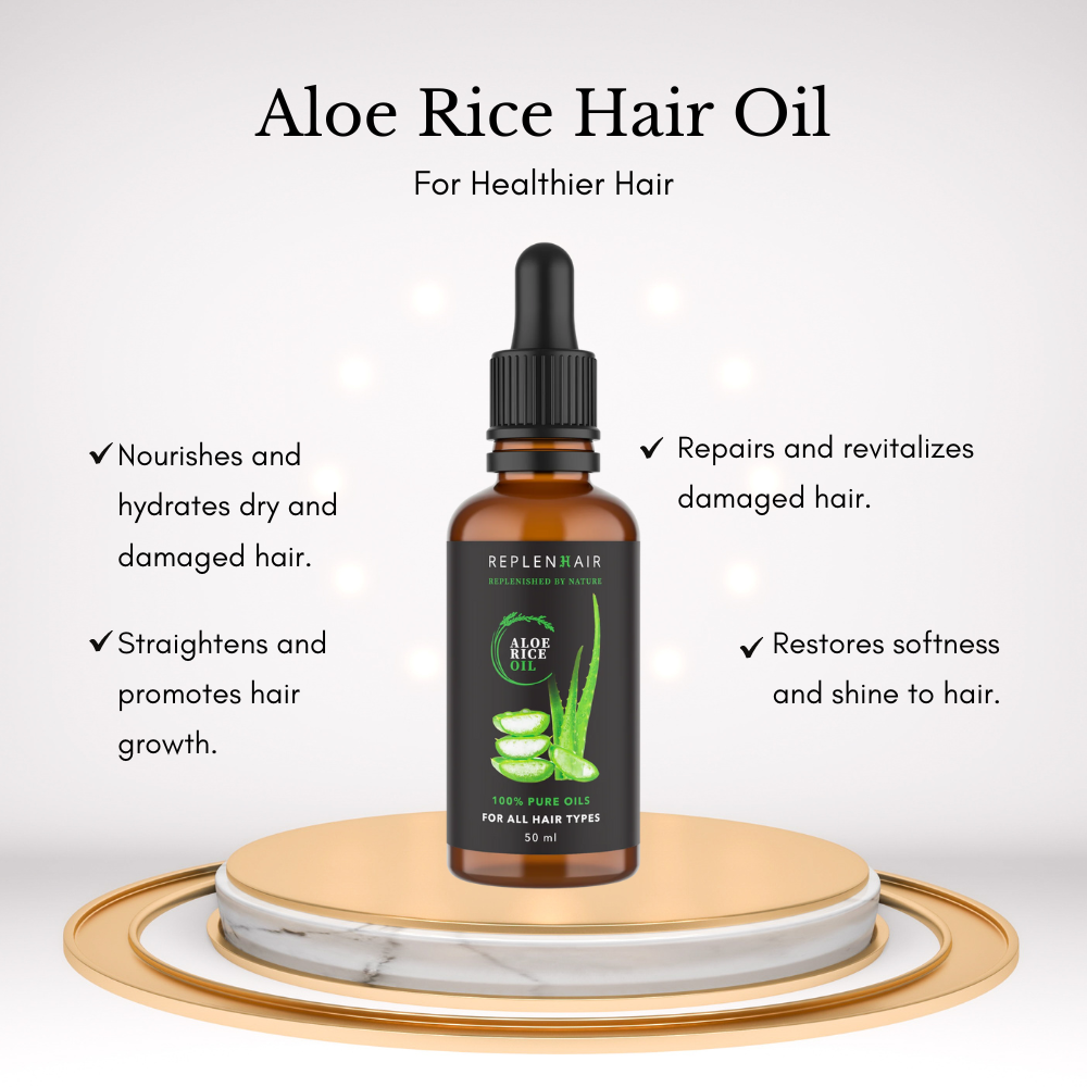 Aloe Rice Hair Oil