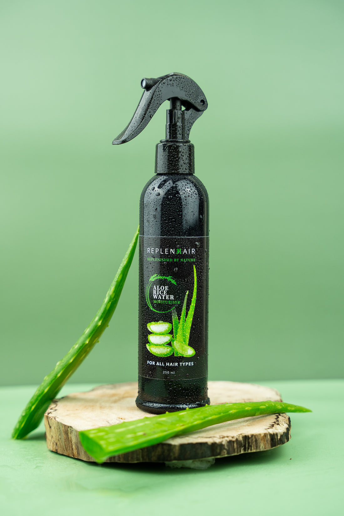 Aloe vera rice hair care products set