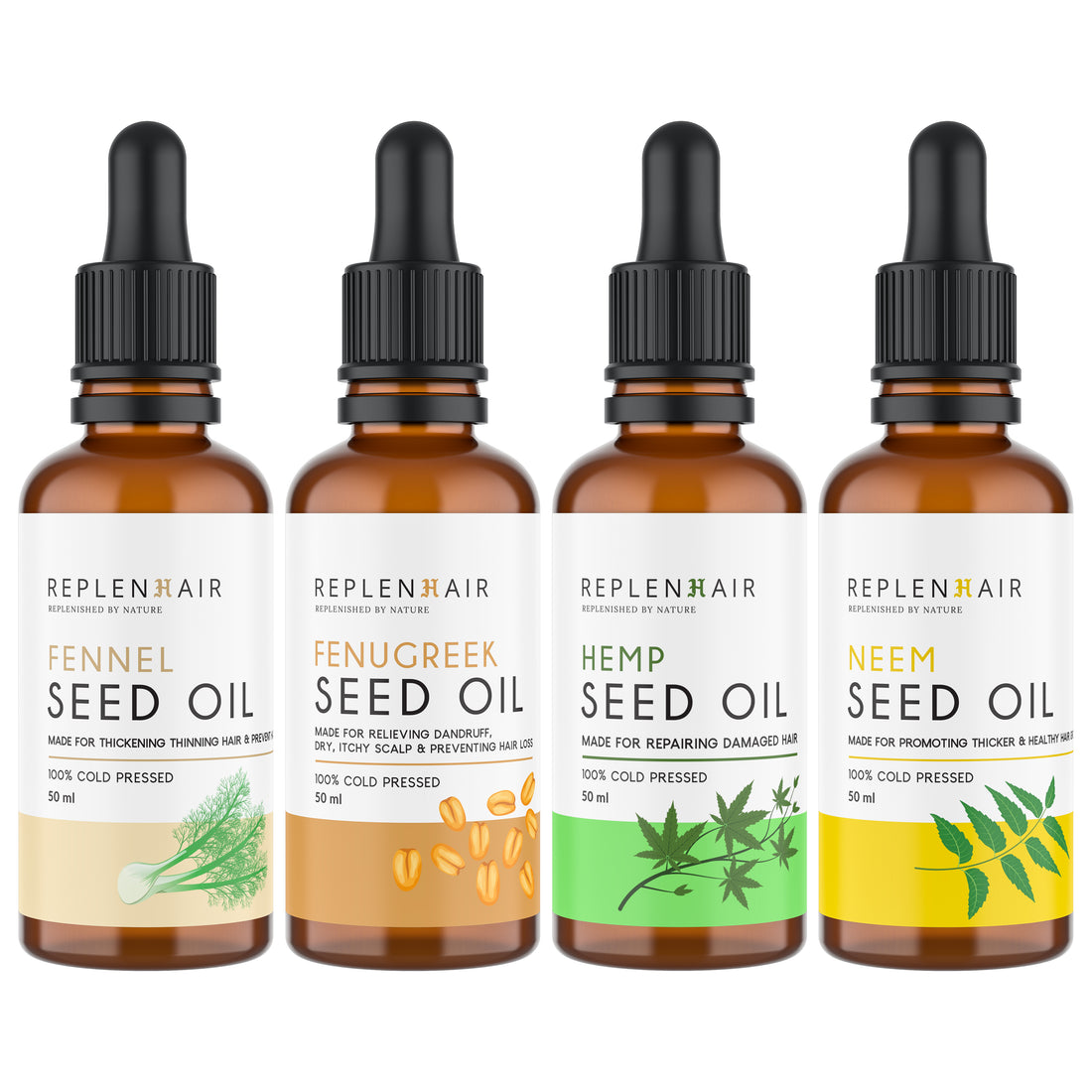 Organic Seed Oils Hair &amp; Skin Bundle